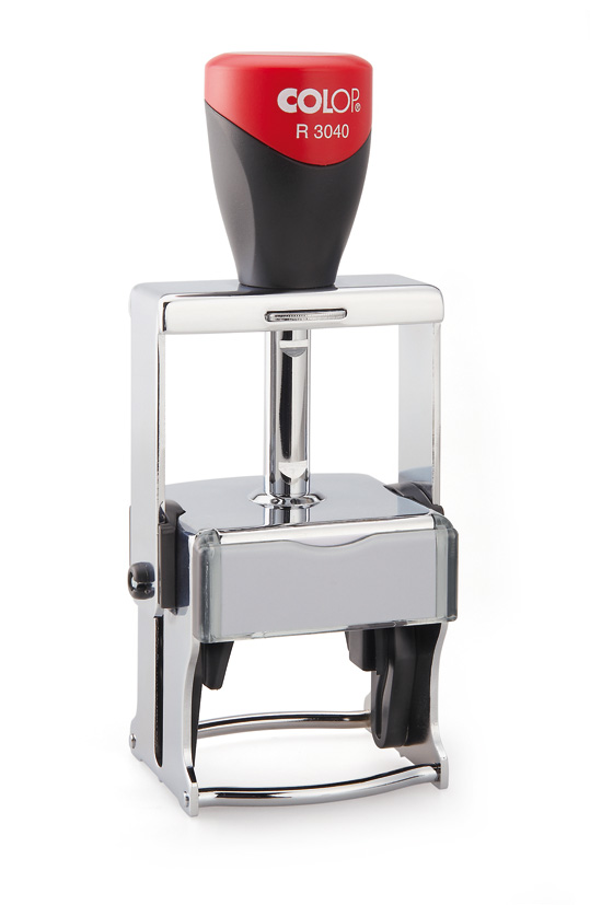 Оснастка для круглої печатки металева D=40мм., (круглий корпус) Colop — фото 1