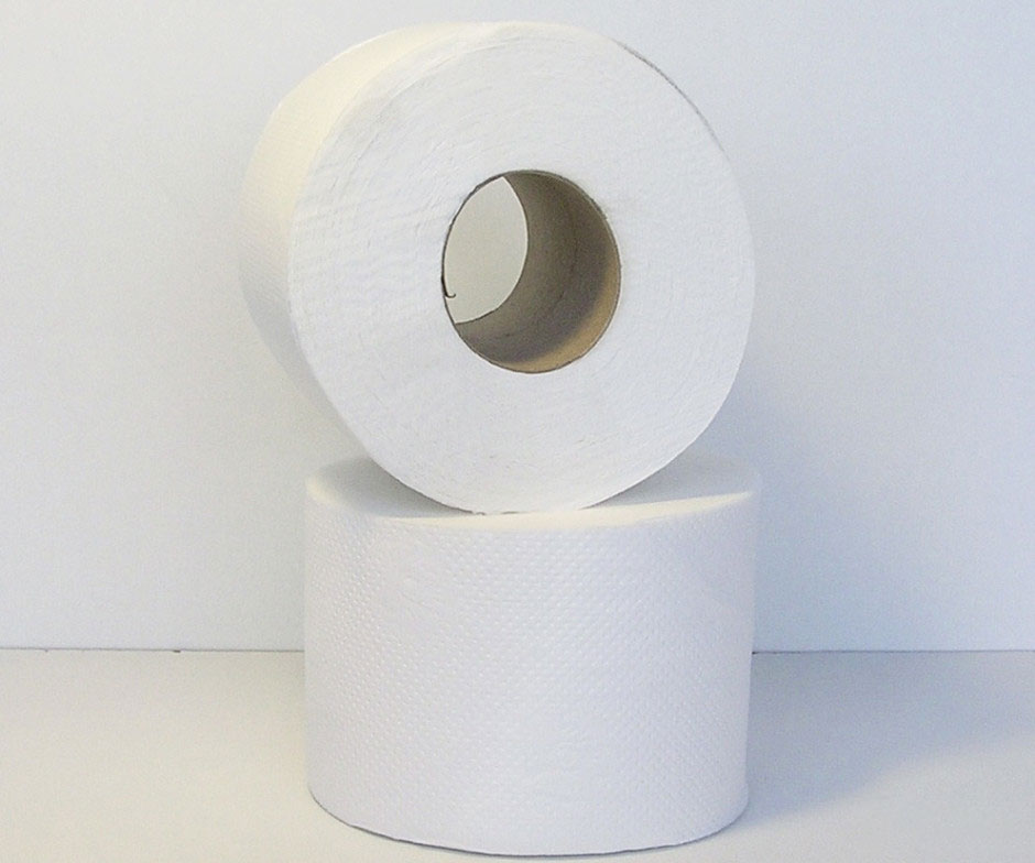 Туалетная бумага Стандарт, 2-х сл., целлюлоза, 60м., 550отр.(9*11см.), 12шт./уп., бел. BIMA - фото 2