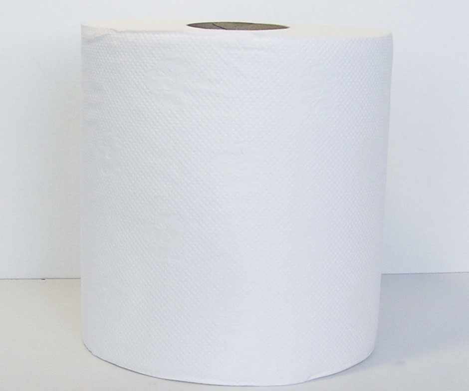 Полотенца рулонные Джамбо 2-х сл., целлюлоза, 650отр.(19,5*20см.), диаметр 19см., 4шт./уп., бел. BIMA - фото 2