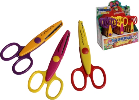 Ножиці 12см., Зіг-Заг Україна - фото 1