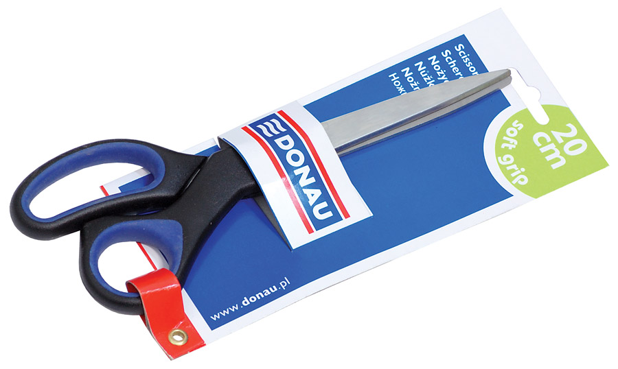 Ножницы 20см., с резиновыми вставками DONAU - фото 1