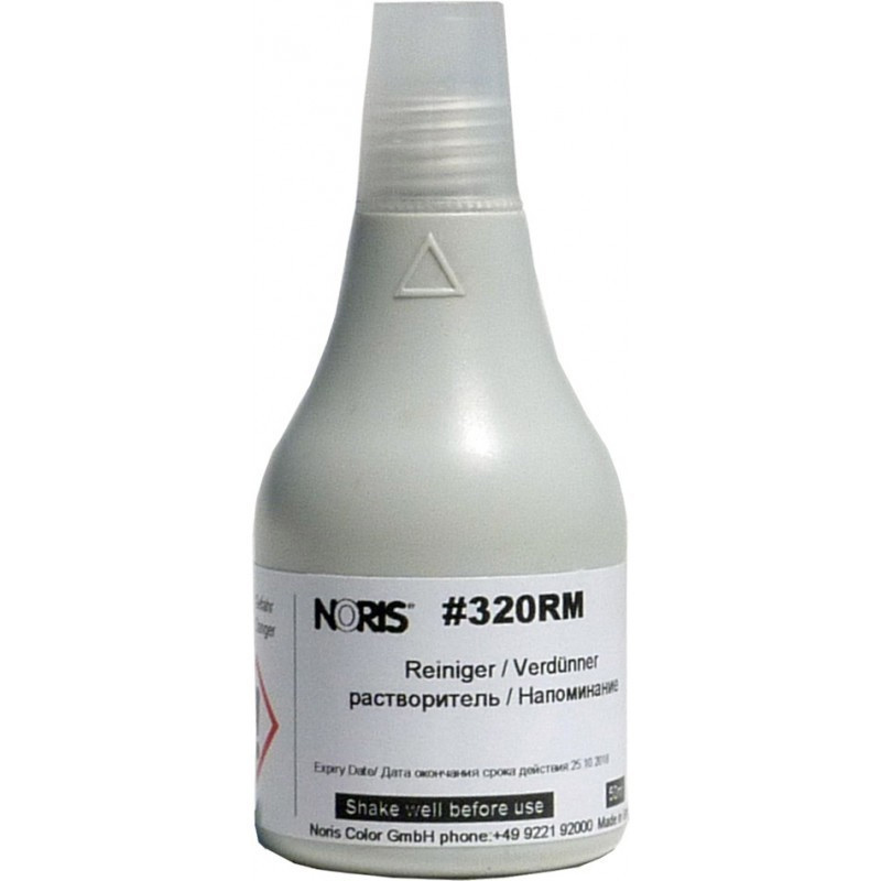 Розчинник-очисник для фарби штемпельної на спиртовій основі 320-ї серії, 50мл. Noris - фото 1