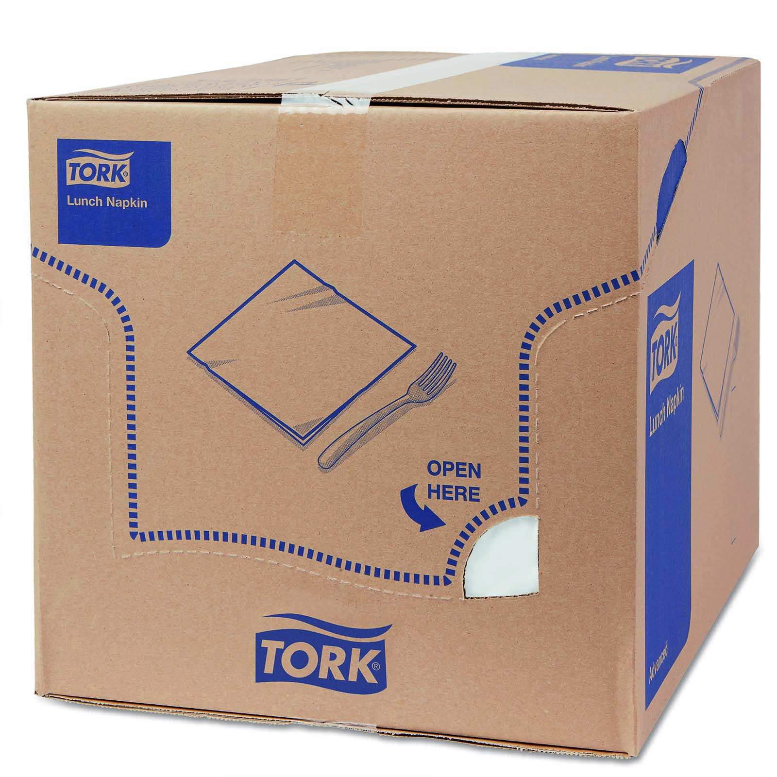 Серветки 33*33см. Tork Advanced 2-х шарові, 200шт./уп., біл. Tork - фото 1