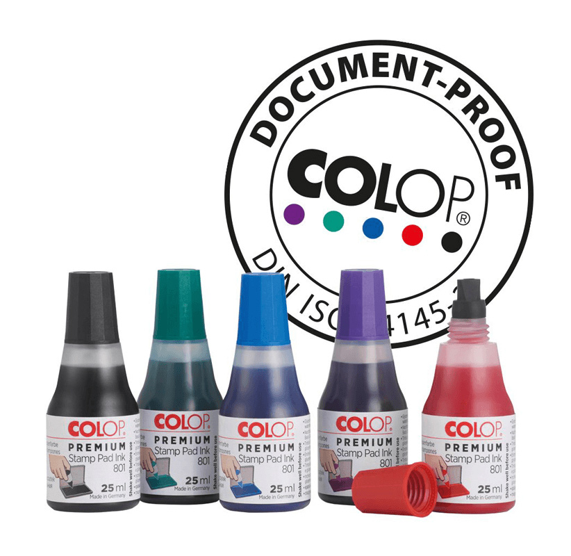 Краска штемпельная 801s, 25мл., черн. Colop - фото 3