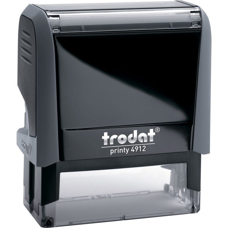 Оснастка для штампа 47х18мм. Эко, пластик. 4912, серый Trodat - фото 1