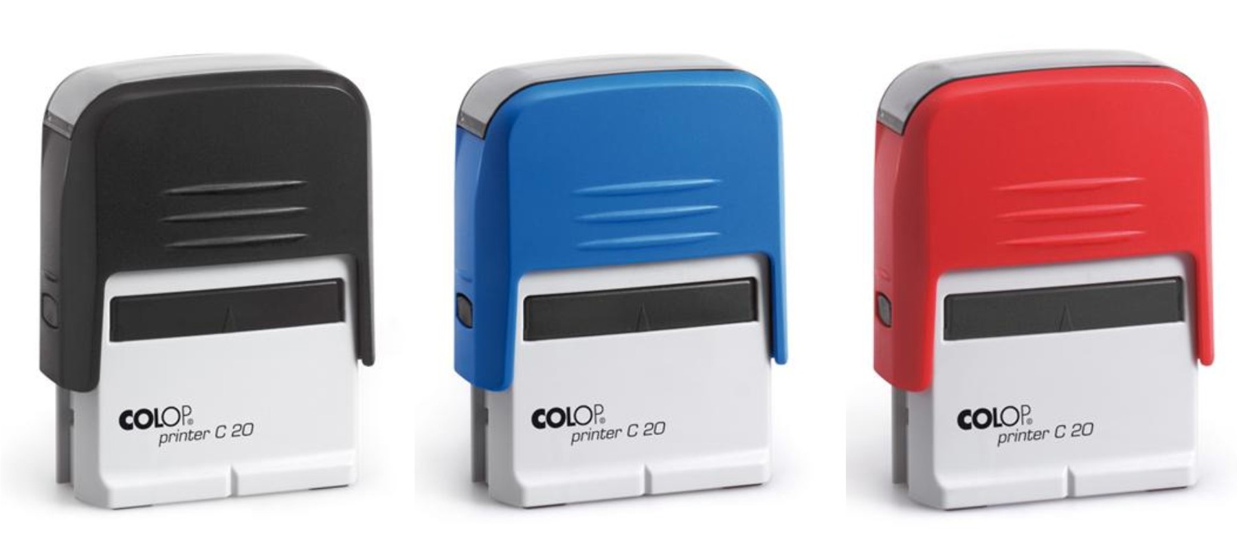 Оснастка для штампу пластикова 38х14мм., Compact, черв. Colop - фото 3