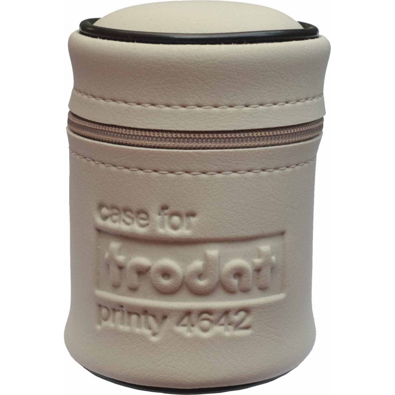 Футляр для оснастки 46040/4642, малый, круглый, беж. Trodat - фото 2