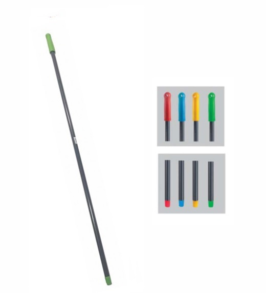 Ручка металлическая 130см. с закруткой, зелен. Uctem - фото 1