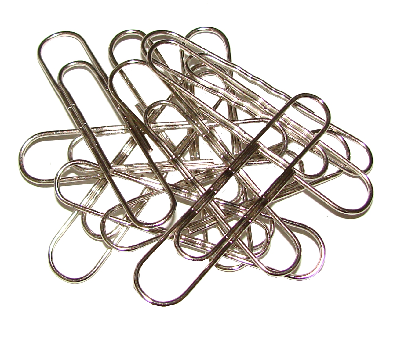 Скрепки 78мм, никель., круглые, рельефные, 50шт., картон. уп. Scholz - фото 2