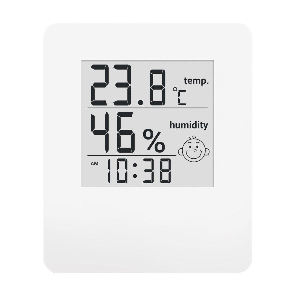 Термо-гигрометр цифровой T-17 (-50+70С  20-95%), 120*100*14мм. Китай - фото 1