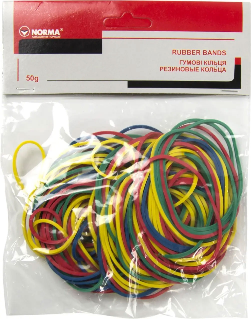 Гумки для грошей (d=55мм.) 50г., колір асорті NORMA - фото 2