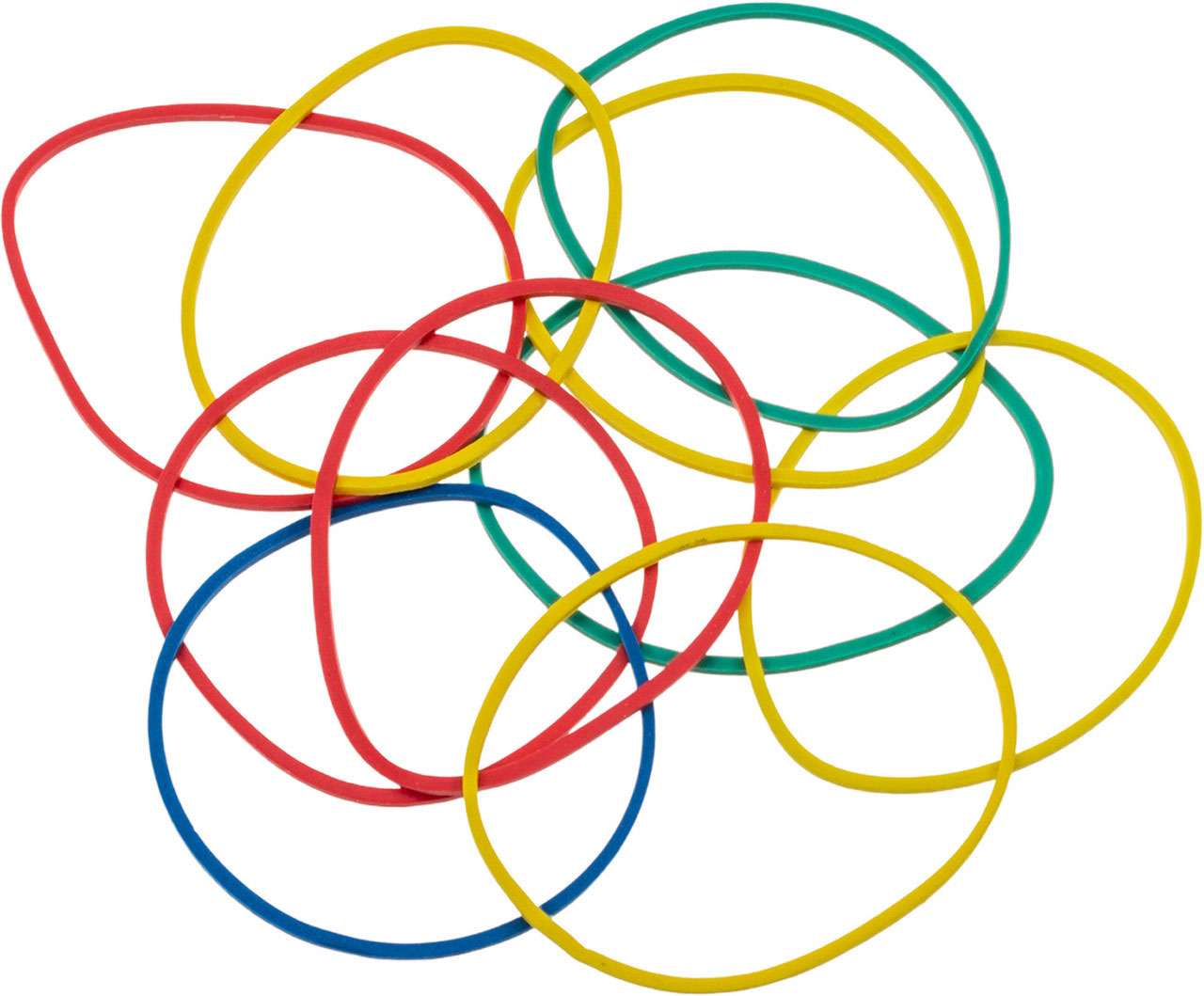 Гумки для грошей (d=50мм.) 200г., колір асорті 4Office - фото 2