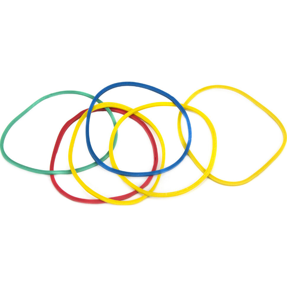 Резинка для денег d=50мм., 1000гр., цвет ассорт. 4Office - фото 2