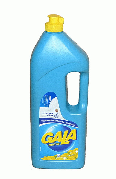 Засіб для миття посуду 1000мл. Лимон GALA - фото 1