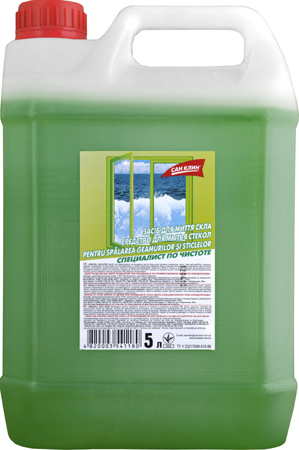 Засіб для миття скла, 5л. Cristal Сан Клін - фото 1