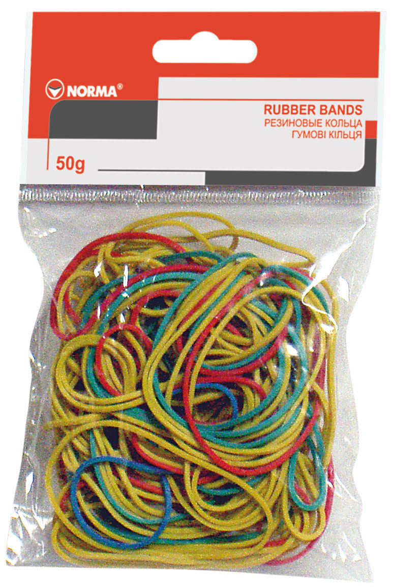 Гумки для грошей (d=55мм.) 50г., колір асорті NORMA - фото 3