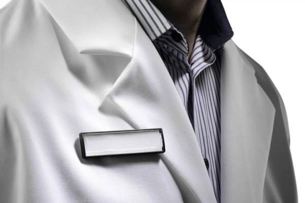 Бейдж горизонтальний 67*17мм. в рамці, з магнітом Durable - фото 3