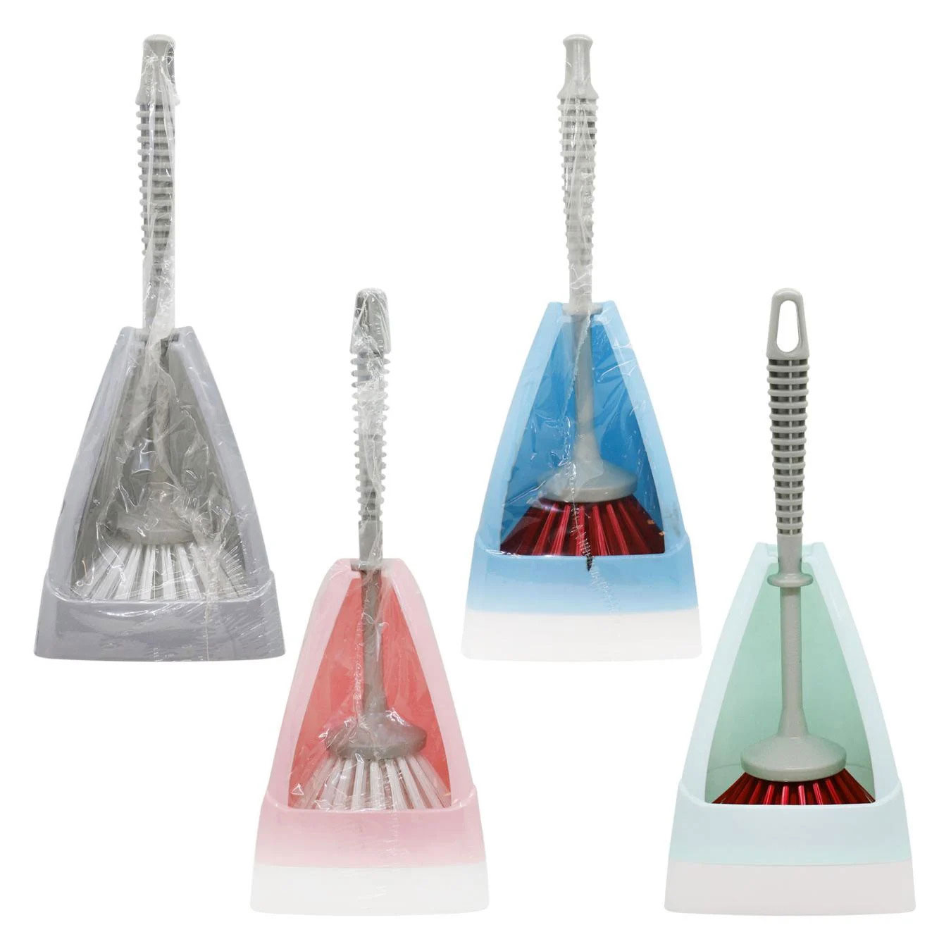 Щітка для туалета с підставкою ZP84036, пластм., асорті (8697409840362) Zambak Plastik - фото 2