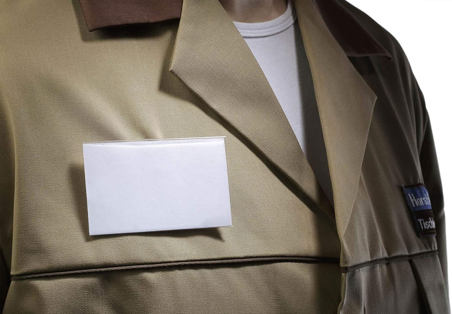 Бейдж горизонтальный 90*54мм., с комби-зажимом Durable - фото 2