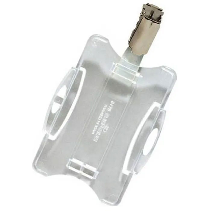 Бейдж горизонтальний для магнітних пропусків 85*54мм. Durable - фото 1