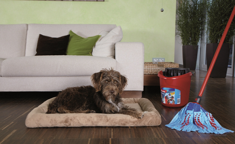 Ведро овальное, 10л., со встроенным отжимом. Super Mocio, пластик, красн. Vileda - фото 4