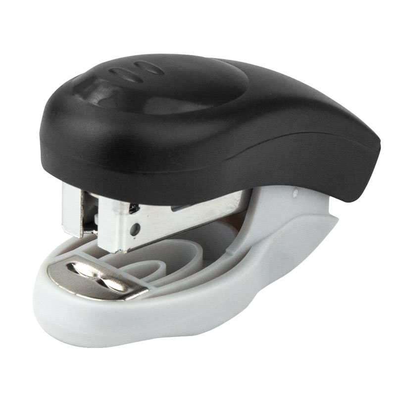 Степлер-міні 24/6 10арк., глибина 26мм., Welle-2, пластик., чорн. Axent - фото 3