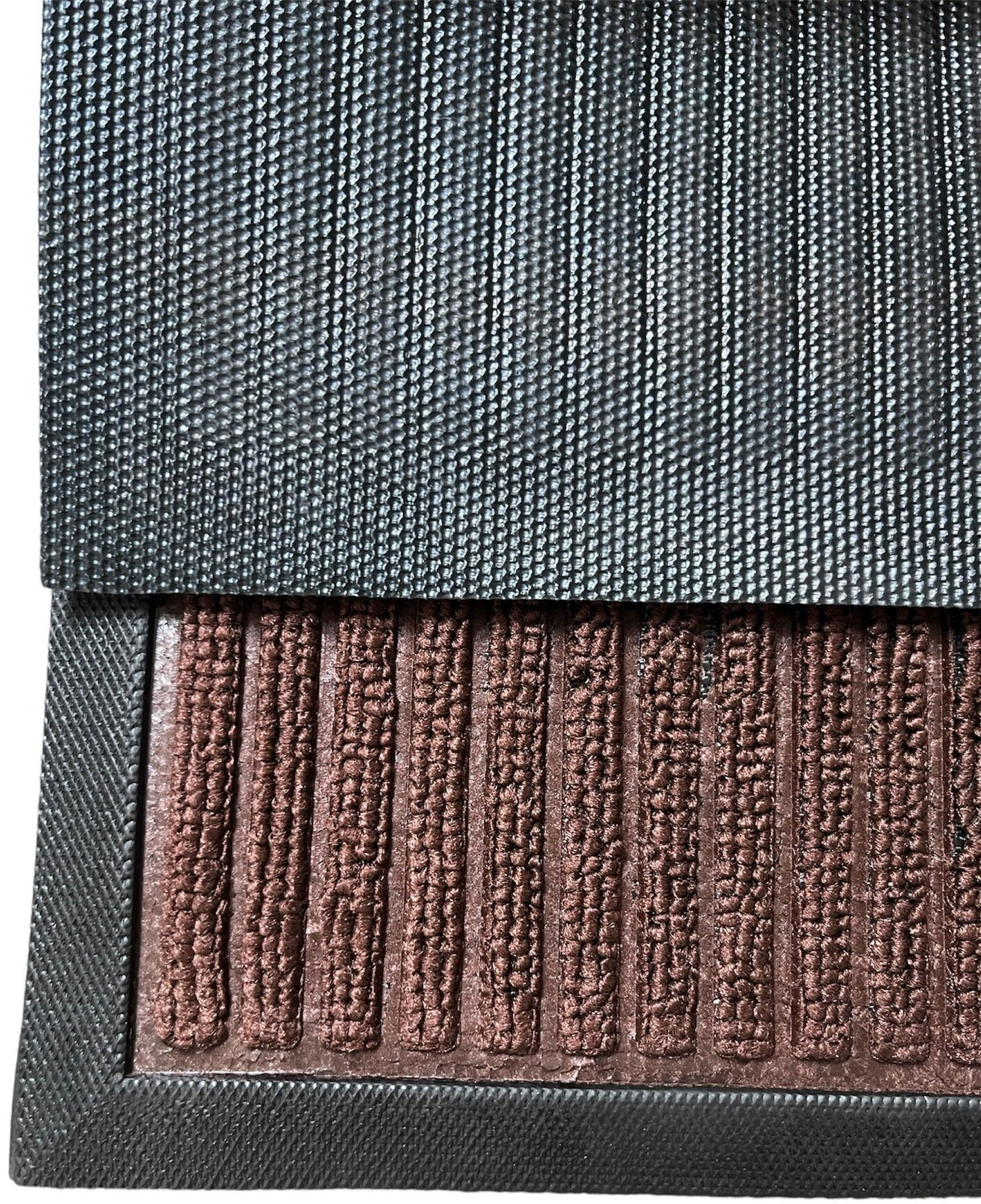 Килимок під двері 40*60см, з кромкою, з малюнком, коричн. Мій Дім - фото 3