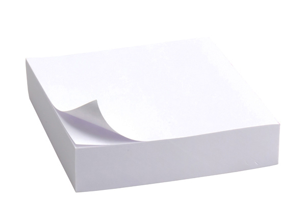 Блок для записи клееный 90*90*20мм., Elite Белый Axent - фото 1