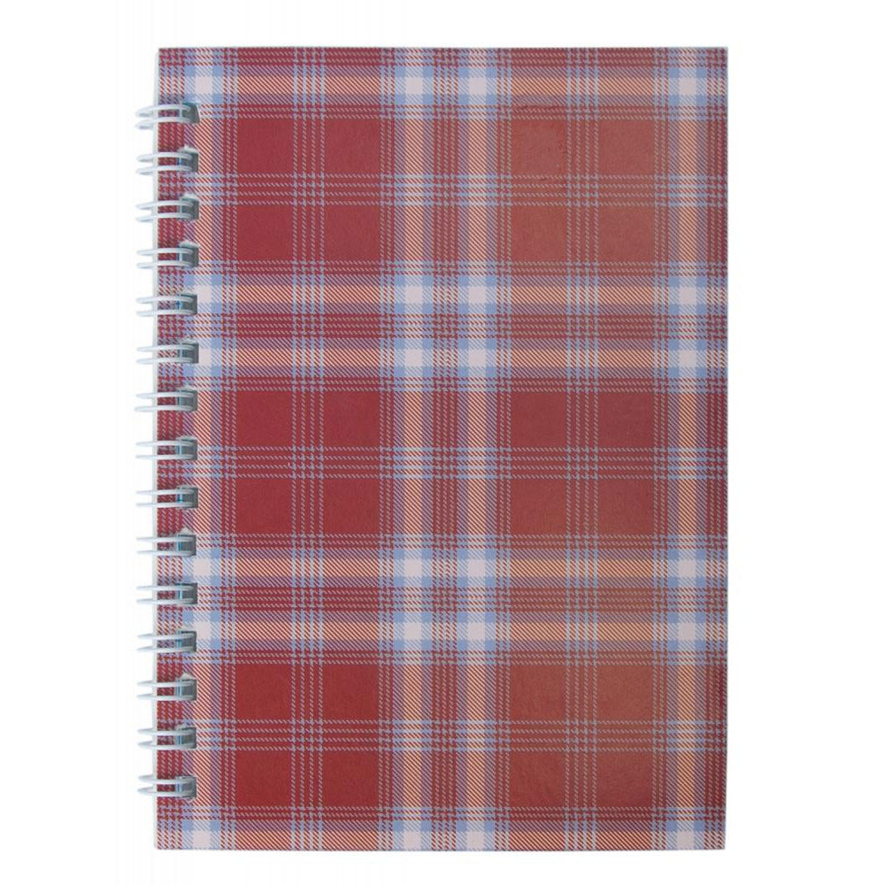 Тетрадь на спирали А5, 48л., клетка, борд. BuroMax - фото 1