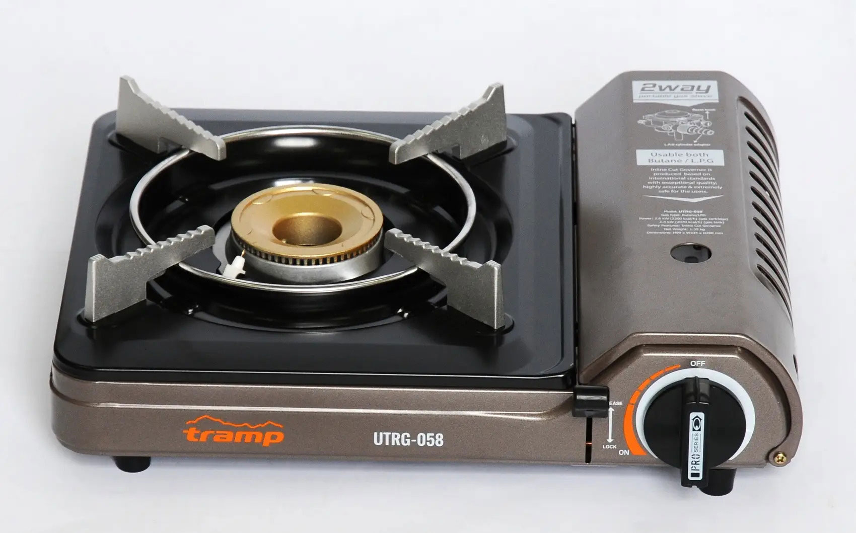 Портативна газова плитка Tramp з перехідником на балон (UTRG-058) Tramp - фото 7