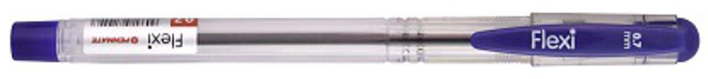 Ручка шариковая Flexi, 0,7мм., масляная, корпус прозрачный, стержень син. Penmate - фото 5