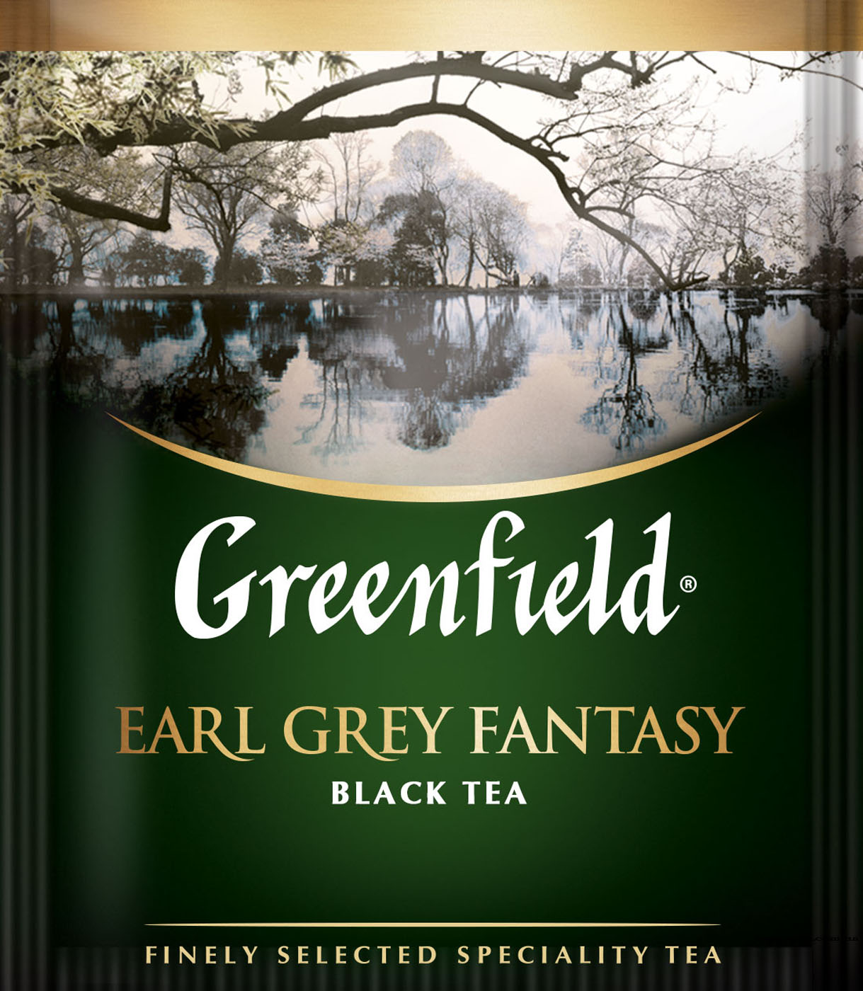 Чай чорний ароматизований Earl Grey Fantasy,100пак. по 2г, термосаше, у пакеті Greenfield - фото 1
