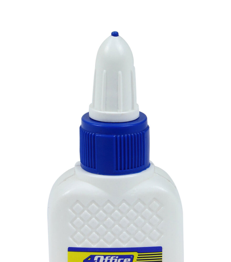 Клей ПВА 100мл., с удобным дозатором 4Office - фото 2