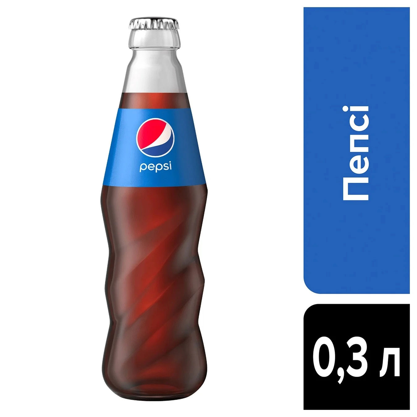 Вода Pepsi-Cola 0,3л., 24шт./уп., стеклянная бутылка Pepsi-Cola - фото 2