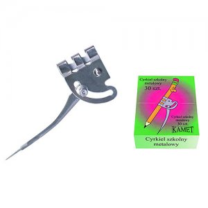Циркуль-насадка на олівець, металевий KAMET - фото 1