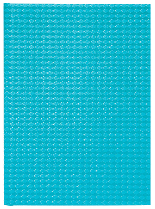 Ежедневник не датированный DIAMANTE, 150*210мм., 144л., бум., линейка, бирюз. BuroMax - фото 1