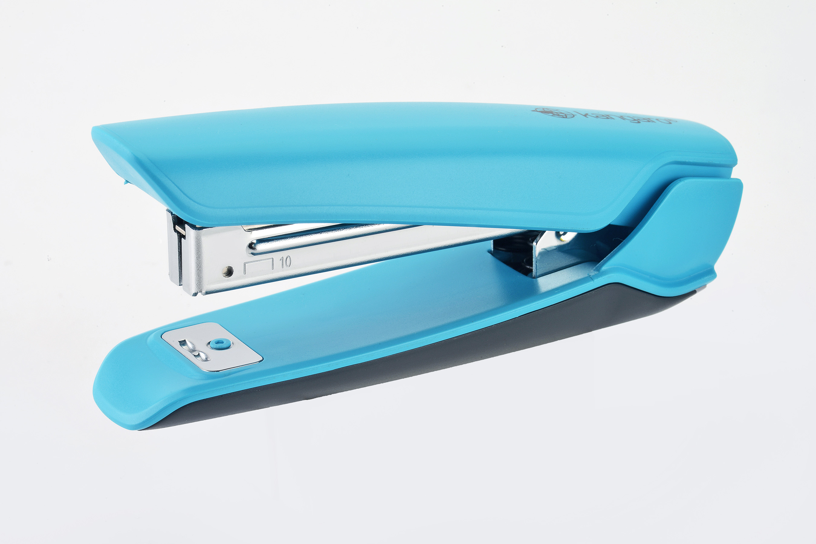 Степлер №10 Nowa-10 15л., пластик/метал, бирюз. Kangaro - фото 2