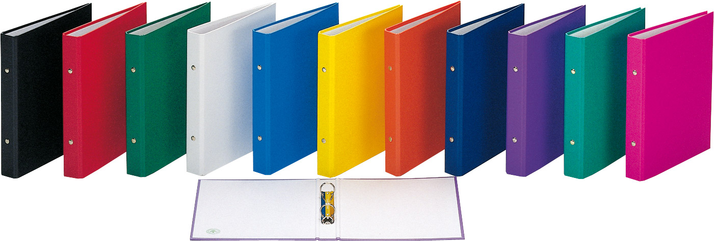 Папка А5 3см. 2кільця, асорті DONAU - фото 1