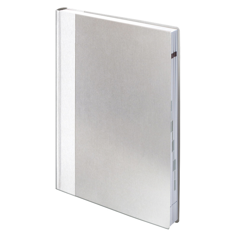 Ежедневник недатированный Агенда Aluminium, серебр. Brunnen - фото 3