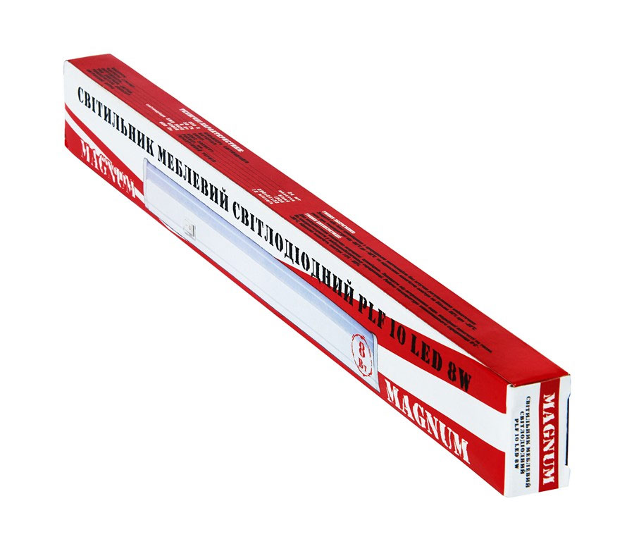 Світильник лінійний PLF 10 LED 8W 4000K, біл. Magnum - фото 3