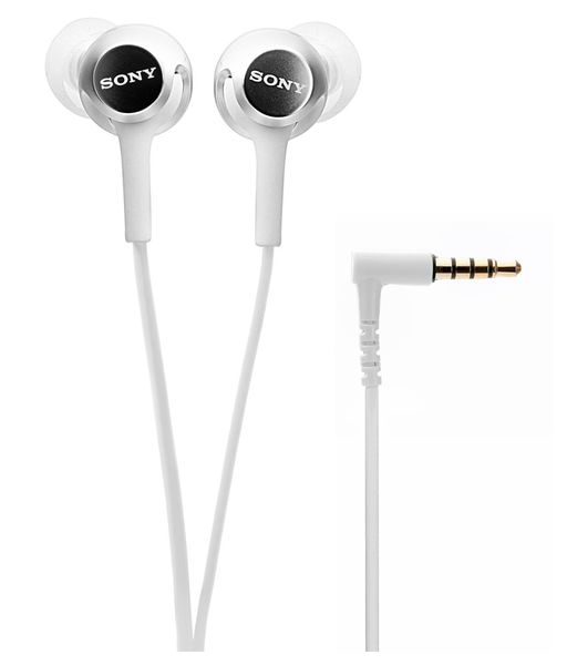 Навушники стереофонічні MDR-EX155, біл. Sony - фото 1