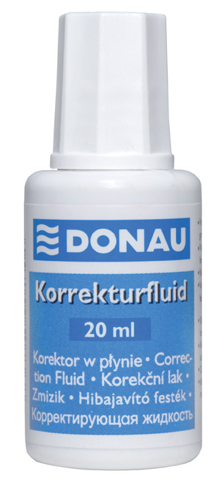 Корректор 20мл., с кисточкой, на масляной основе DONAU - фото 1