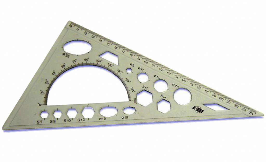 Косинець 250мм., димч. Спектр - фото 1