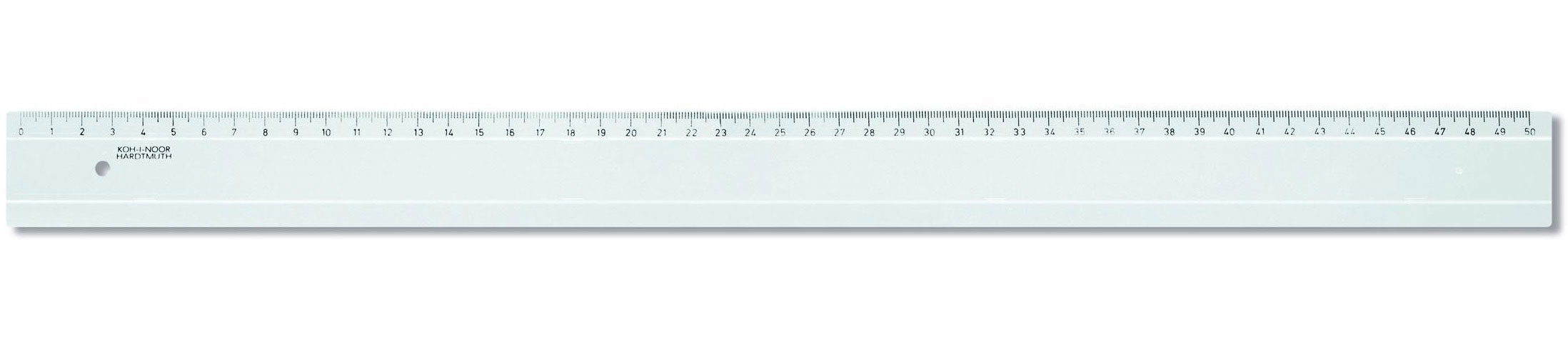 Линейка пластиковая 50см, прозр. Koh-i-noor - фото 1