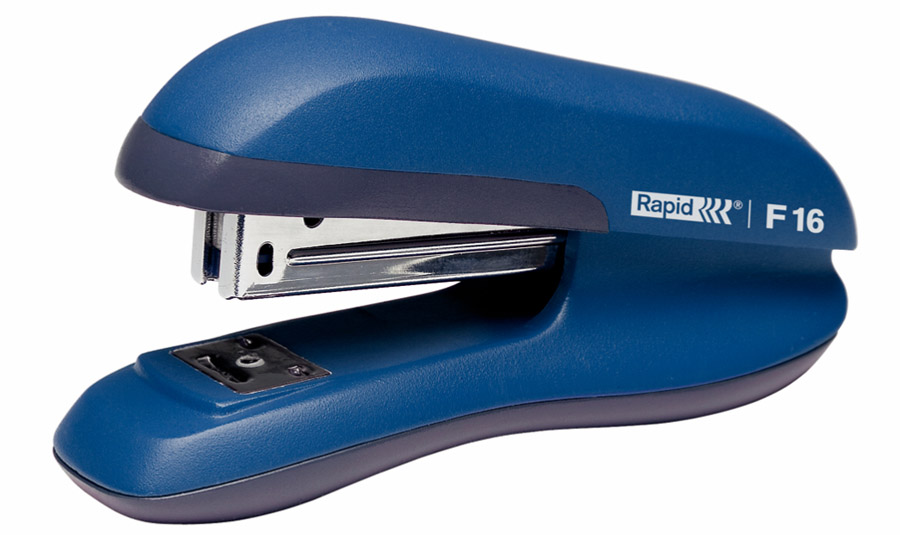Степлер 24/6, 20арк., Fashion F16, син. Rapid - фото 4