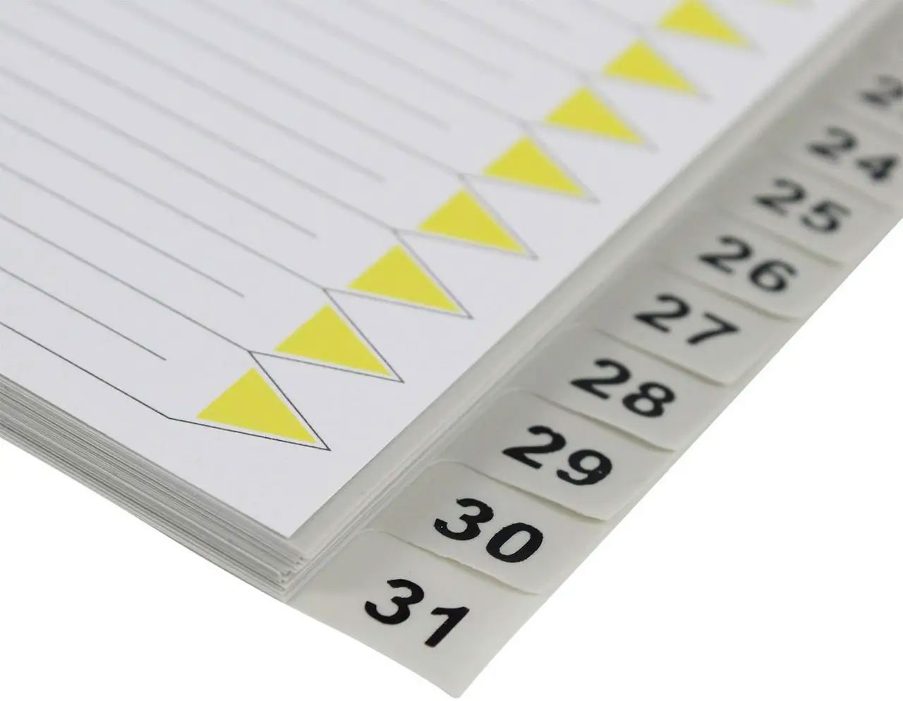 Розділювач сторінок цифровой 1-31, пласт. (4-255) 4Office - фото 1