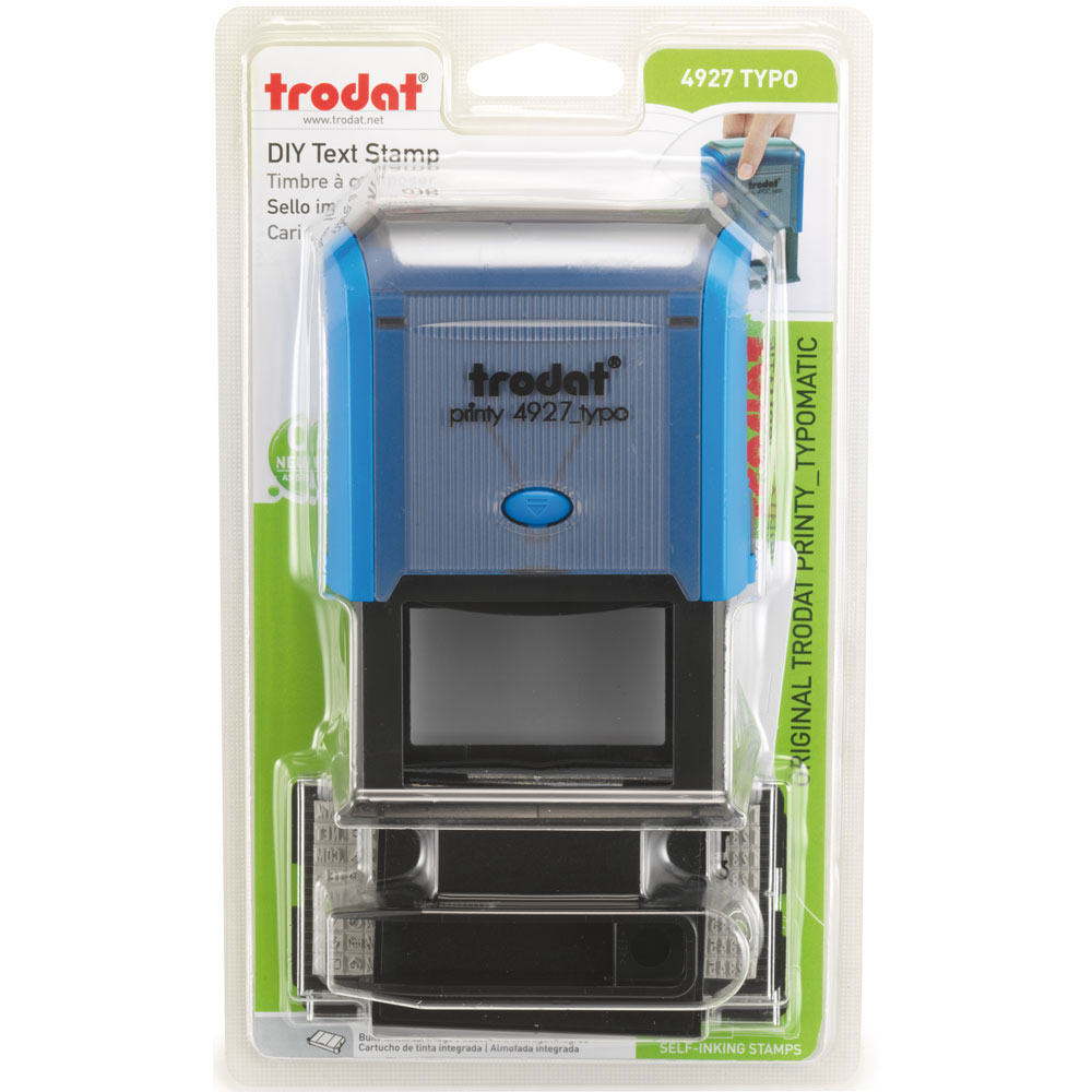 Штамп самонаборный 8-ми строчный 4927 Trodat - фото 3