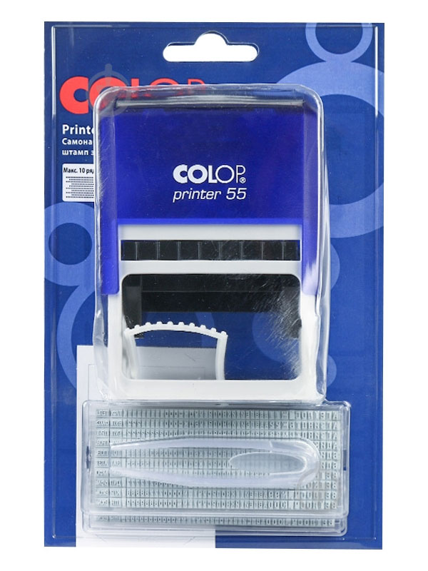 Штамп самонабірний 10-ти рядковий Colop - фото 1