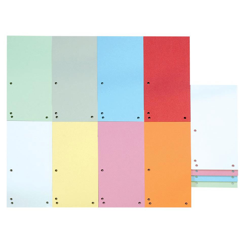 Розділюючі смуги картонні 105*230мм.,100шт, асорті DONAU - фото 1