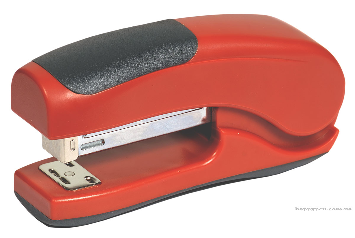 Степлер 24/6, 25арк., черв. NORMA - фото 2